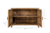 Yasha Reeded Mango Wood Sideboard-nkuku