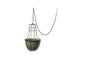 Abari Caged Hanging Planter-nkuku