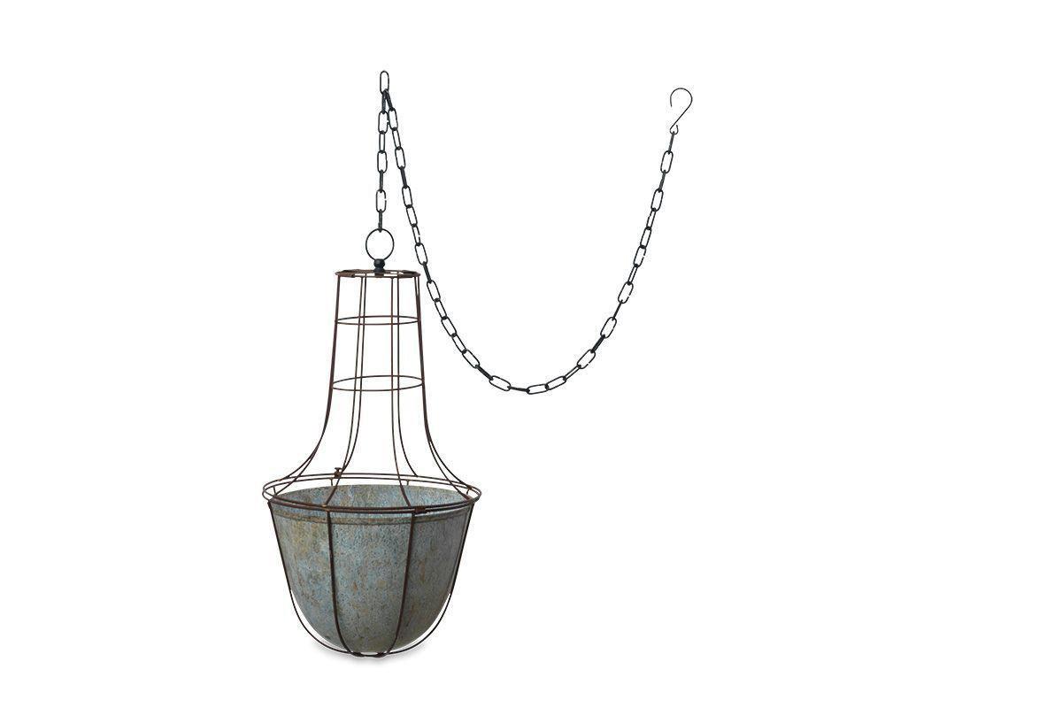 Abari Caged Hanging Planter-nkuku