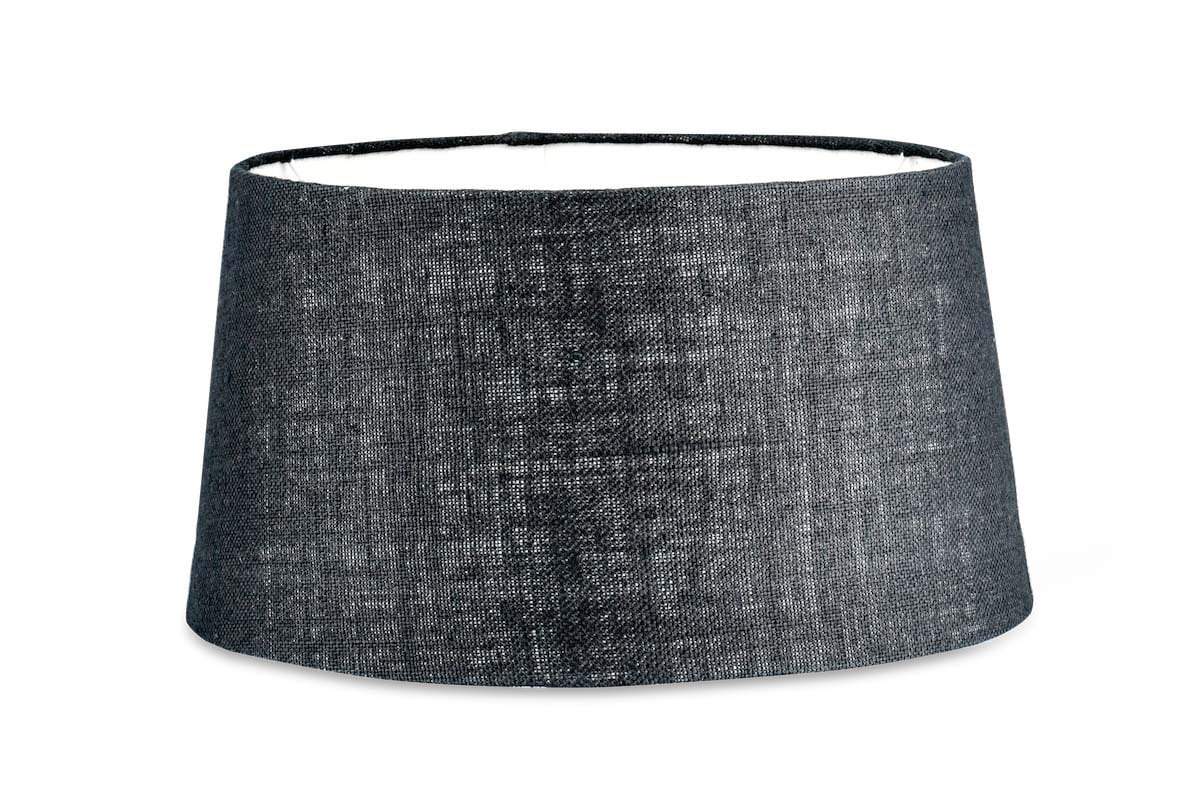 nkuku LAMPS AND SHADES Copy of Dia Jute Lampshade - Ink (NEW)