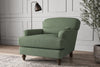 Nkuku MAKE TO ORDER Deni Armchair - Brera Linen Jade