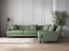 Nkuku MAKE TO ORDER Deni Grand Corner Sofa - Brera Linen Jade