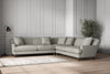 Nkuku MAKE TO ORDER Deni Grand Corner Sofa - Brera Linen Smoke