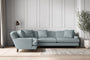 Nkuku MAKE TO ORDER Deni Grand Left Hand Corner Sofa - Recycled Cotton Horizon