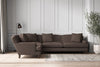 Nkuku MAKE TO ORDER Deni Grand Left Hand Corner Sofa - Recycled Cotton Mocha