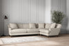 Nkuku MAKE TO ORDER Deni Grand Right Hand Corner Sofa - Brera Linen Natural