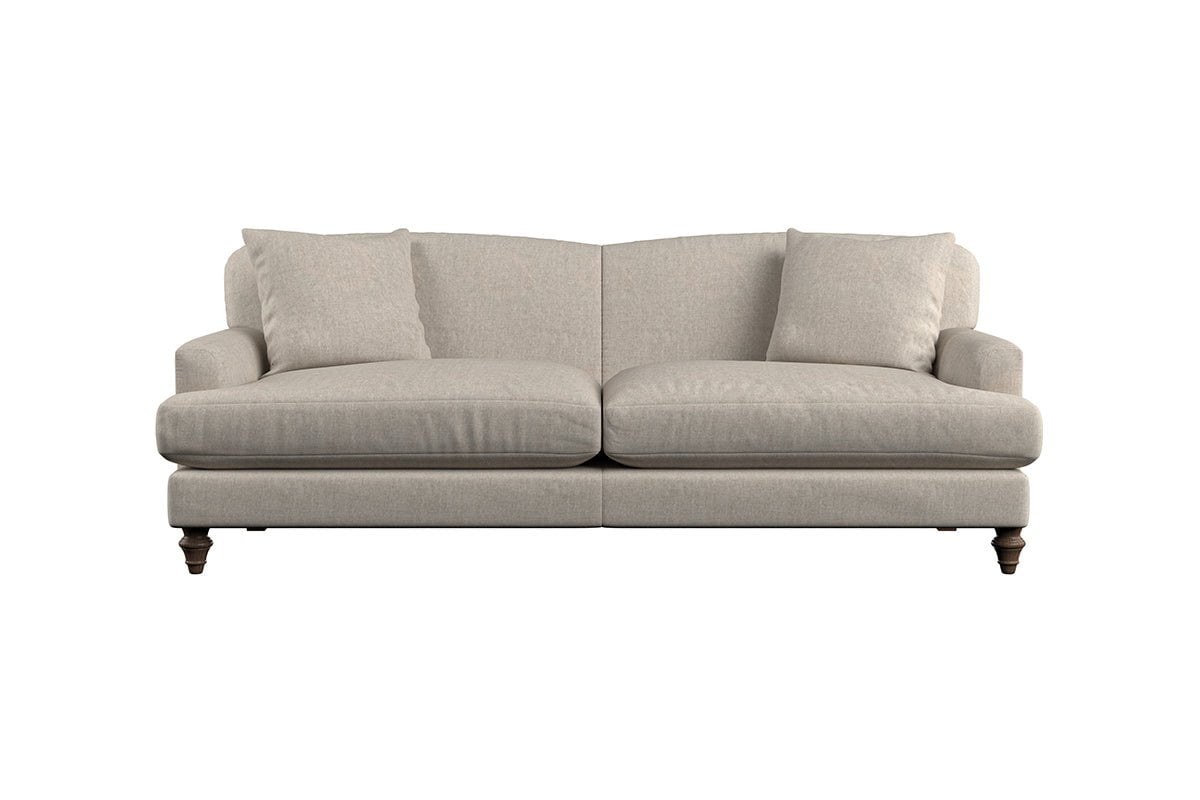 Nkuku MAKE TO ORDER Deni Grand Sofa - Brera Linen Sage