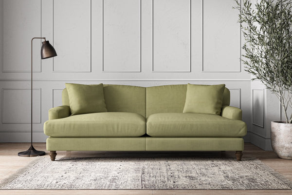 Nkuku MAKE TO ORDER Deni Grand Sofa - Brera Linen Sage