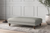 Nkuku MAKE TO ORDER Deni Large Footstool - Brera Linen Smoke