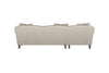 Nkuku MAKE TO ORDER Deni Large Left Hand Chaise Sofa - Brera Linen Smoke