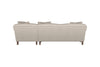 Nkuku MAKE TO ORDER Deni Large Right Hand Chaise Sofa - Brera Linen Granite