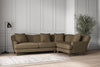 Nkuku MAKE TO ORDER Deni Large Right Hand Corner Sofa - Brera Linen Chesnut