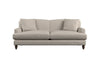 Nkuku MAKE TO ORDER Deni Large Sofa - Brera Linen Espresso