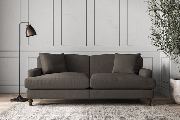 Nkuku MAKE TO ORDER Deni Large Sofa - Brera Linen Granite