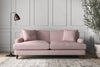 Nkuku MAKE TO ORDER Deni Large Sofa - Recycled Cotton Lavender