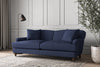 Nkuku MAKE TO ORDER Deni Large Sofa - Recycled Cotton Navy