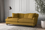 Nkuku MAKE TO ORDER Deni Large Sofa - Recycled Cotton Ochre