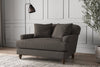 Nkuku MAKE TO ORDER Deni Love Seat - Brera Linen Granite