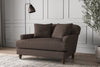 Nkuku MAKE TO ORDER Deni Love Seat - Recycled Cotton Mocha