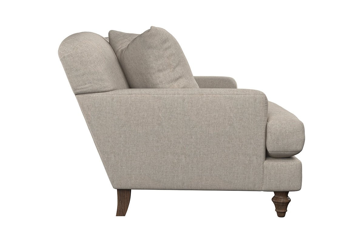 Nkuku MAKE TO ORDER Deni Medium Sofa - Brera Linen Chesnut