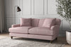 Nkuku MAKE TO ORDER Deni Medium Sofa - Recycled Cotton Lavender