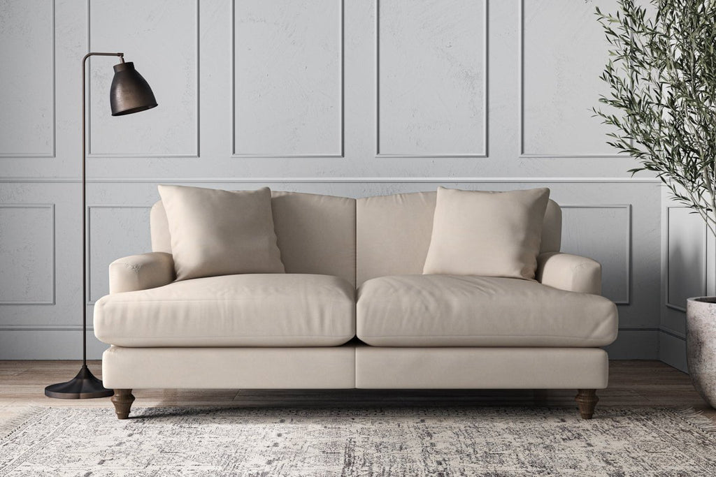 Nkuku MAKE TO ORDER Deni Medium Sofa - Recycled Cotton Natural