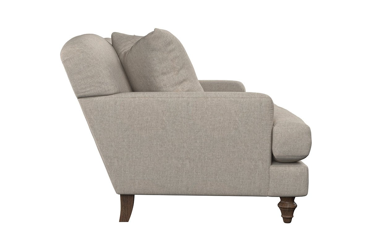 Nkuku MAKE TO ORDER Deni Small Sofa - Brera Linen Charcoal