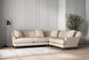 Nkuku MAKE TO ORDER Deni Super Grand Right Hand Corner Sofa - Recycled Cotton Natural