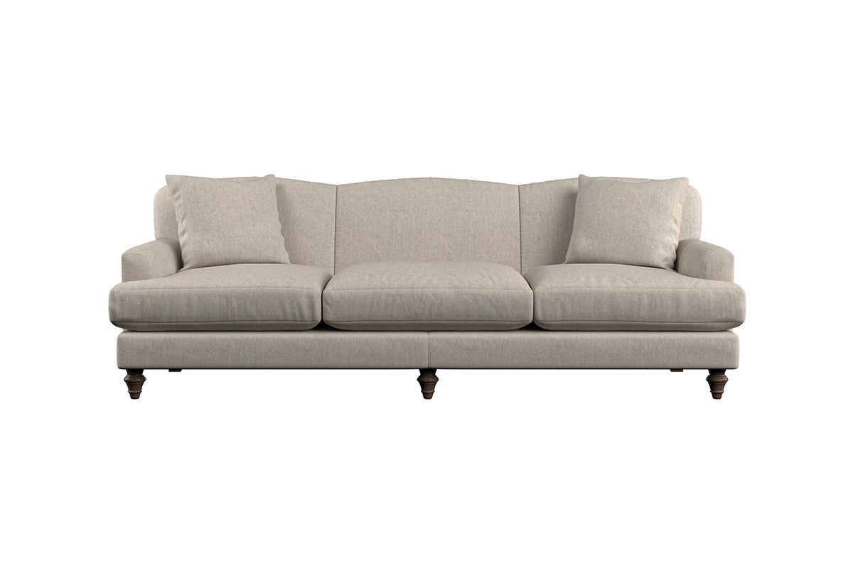 Nkuku MAKE TO ORDER Deni Super Grand Sofa - Brera Linen Jade