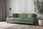 Nkuku MAKE TO ORDER Deni Super Grand Sofa - Brera Linen Jade