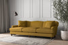 Nkuku MAKE TO ORDER Deni Super Grand Sofa - Recycled Cotton Ochre