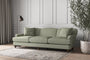 Nkuku MAKE TO ORDER Deni Super Grand Sofa - Recycled Cotton Seaspray