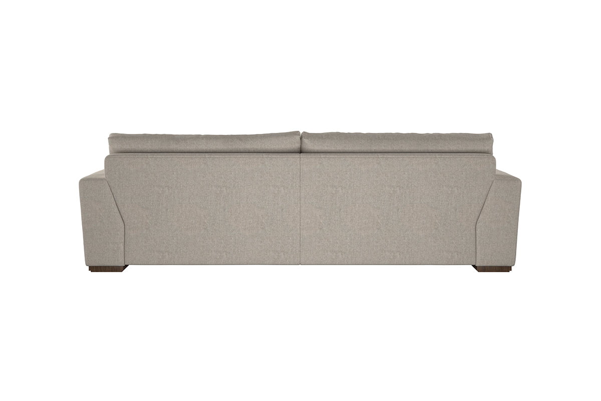 nkuku MAKE TO ORDER Guddu Grand Sofa - Brera Linen Charcoal