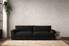 nkuku MAKE TO ORDER Guddu Grand Sofa - Brera Linen Charcoal