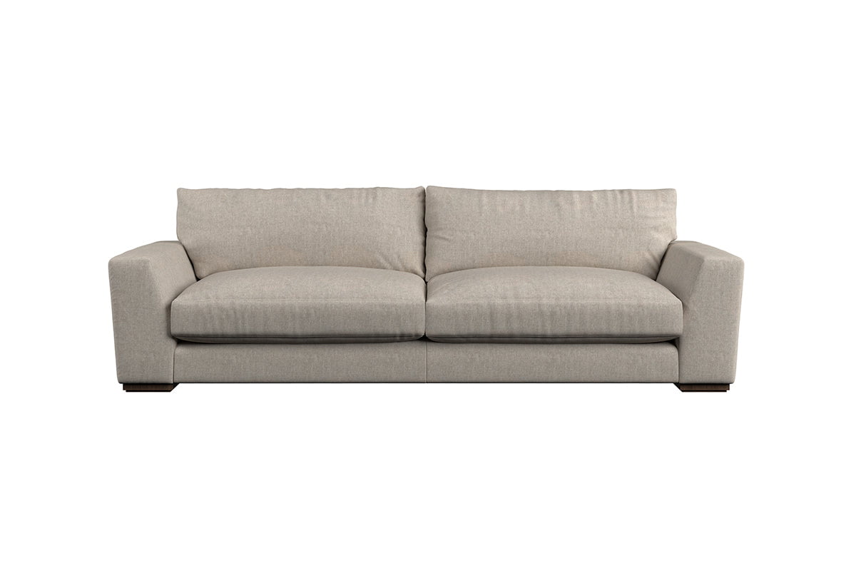 nkuku MAKE TO ORDER Guddu Grand Sofa - Brera Linen Jade