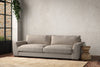 Nkuku MAKE TO ORDER Guddu Grand Sofa - Recycled Cotton Natural