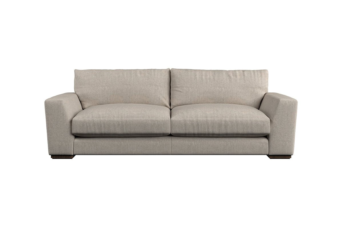 nkuku MAKE TO ORDER Guddu Large Sofa - Brera Linen Jade