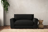 nkuku MAKE TO ORDER Guddu Love Seat - Brera Linen Charcoal