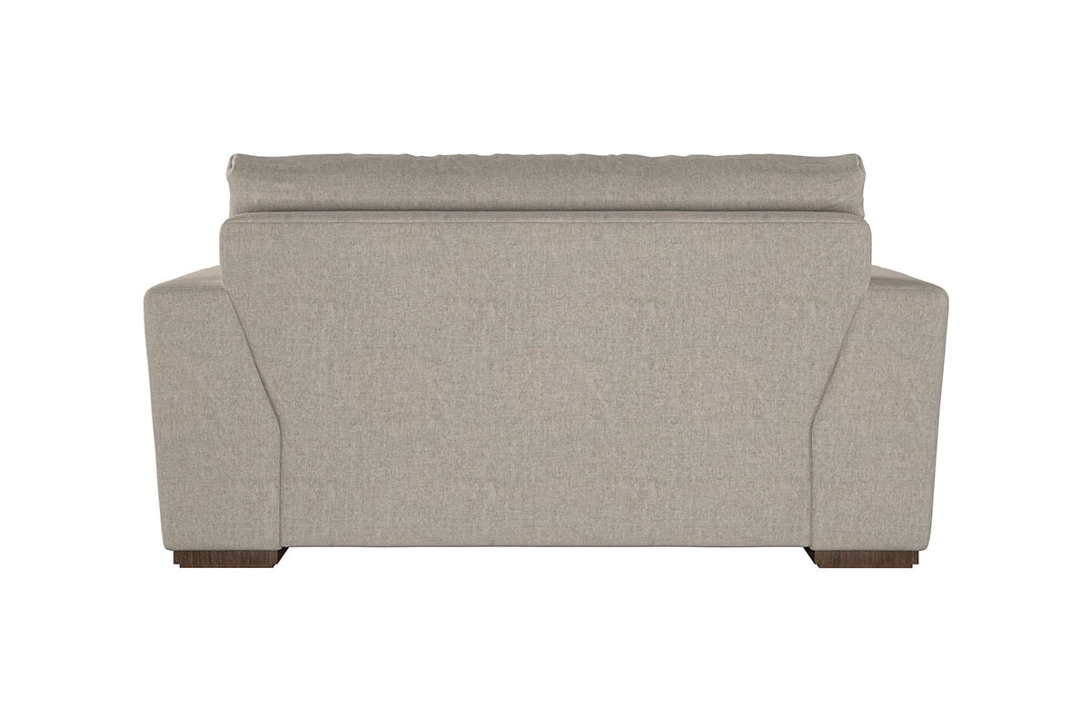 nkuku MAKE TO ORDER Guddu Love Seat - Brera Linen Dusk