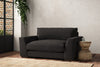 nkuku MAKE TO ORDER Guddu Love Seat - Brera Linen Espresso