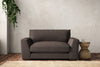 nkuku MAKE TO ORDER Guddu Love Seat - Recycled Cotton Mocha