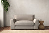 nkuku MAKE TO ORDER Guddu Love Seat - Recycled Cotton Natural