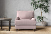 Nkuku MAKE TO ORDER Marri Armchair - Recycled Cotton Lavender