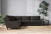 Nkuku MAKE TO ORDER Marri Grand Corner Sofa - Brera Linen Espresso