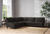 Nkuku MAKE TO ORDER Marri Grand Corner Sofa - Brera Linen Espresso