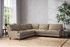 Nkuku MAKE TO ORDER Marri Grand Corner Sofa - Brera Linen Pebble