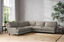 Nkuku MAKE TO ORDER Marri Grand Corner Sofa - Recycled Cotton Flax