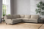 Nkuku MAKE TO ORDER Marri Grand Corner Sofa - Recycled Cotton Stone