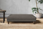 Nkuku MAKE TO ORDER Marri Grand Footstool - Brera Linen Granite