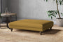 Nkuku MAKE TO ORDER Marri Grand Footstool - Recycled Cotton Ochre